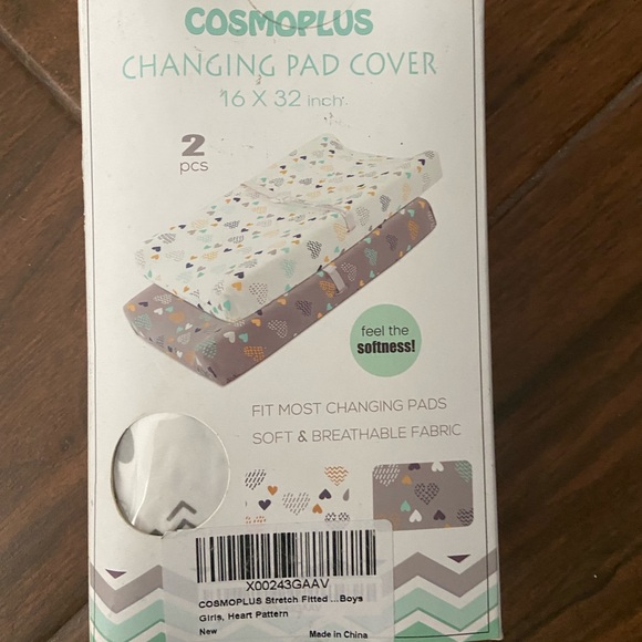 Changing Pad Covers 2 pack never used - Picture 2 of 2